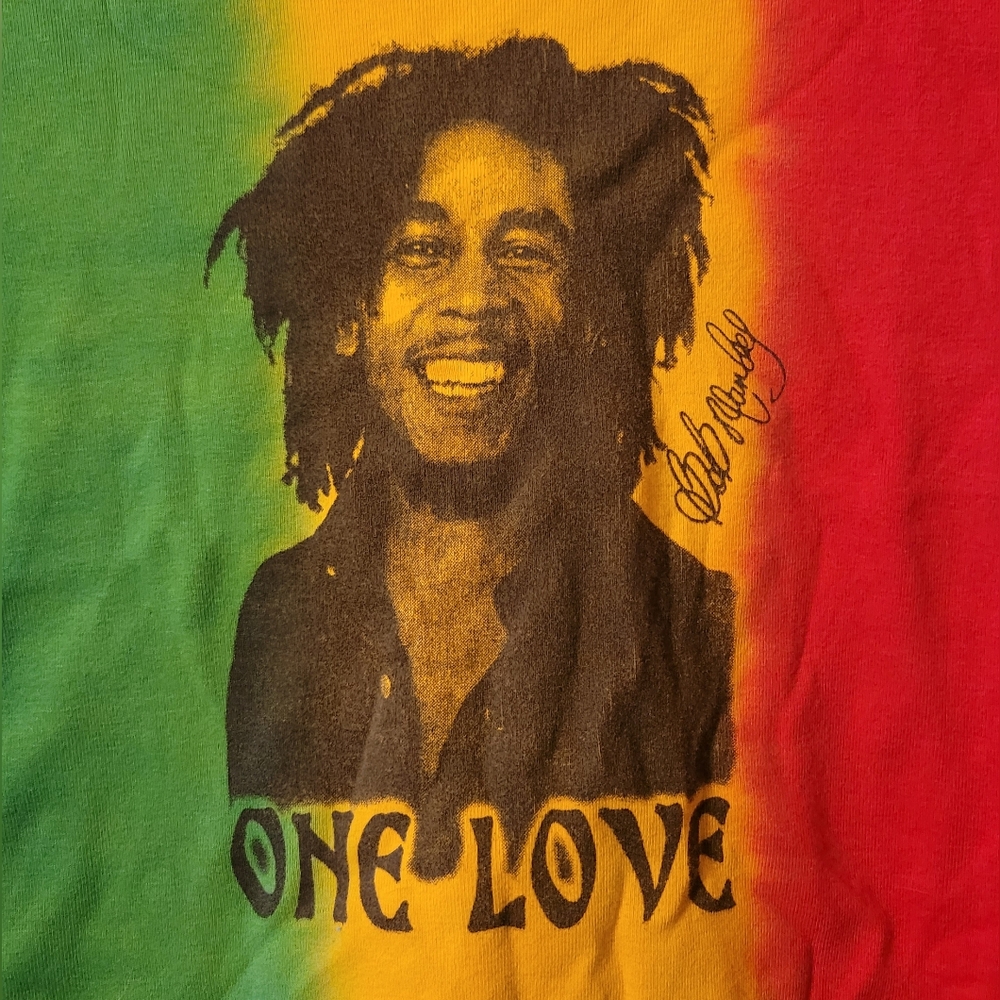 Bob Marley One Love Rasta shirt - Picture 3 of 4